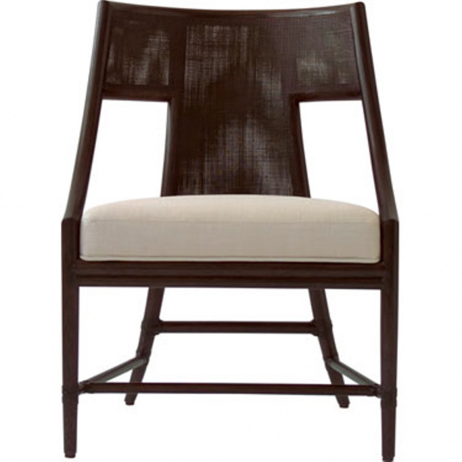 Chair with high back, Barbara Barry