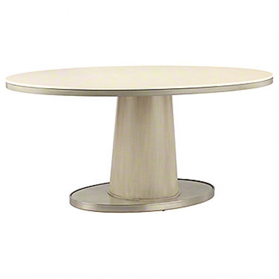Oval table, Barbara Barry