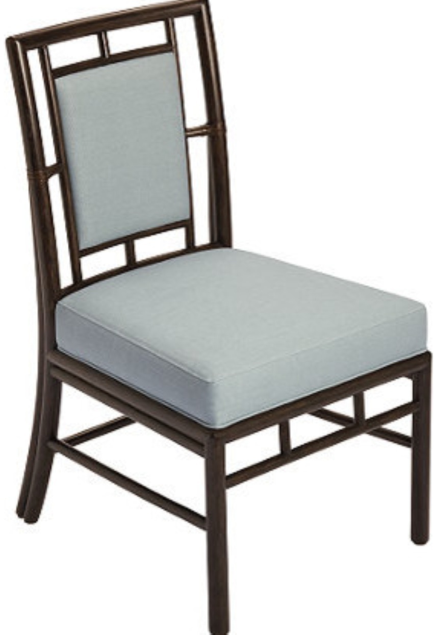 Chair with high back, Barbara Barry