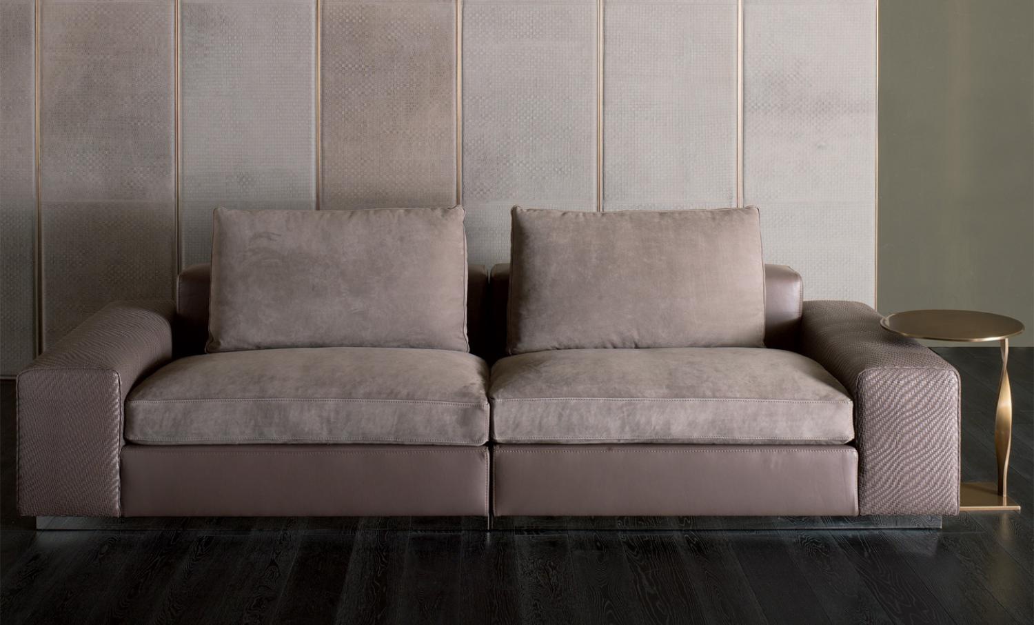 Modular sofa with corner table Miami Rugiano Luxury furniture MR