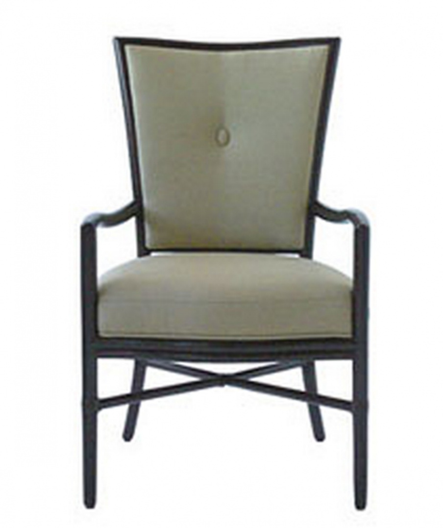 Chair with armrests, Barbara Barry