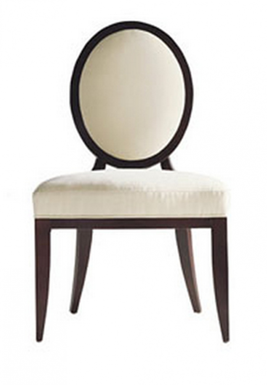 A chair with oval backrest, Barbara Barry