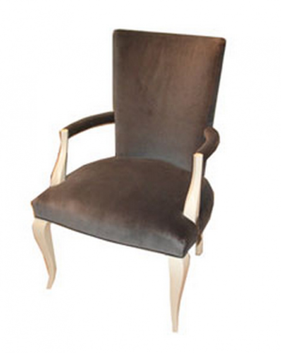 Chair with armrests, Barbara Barry