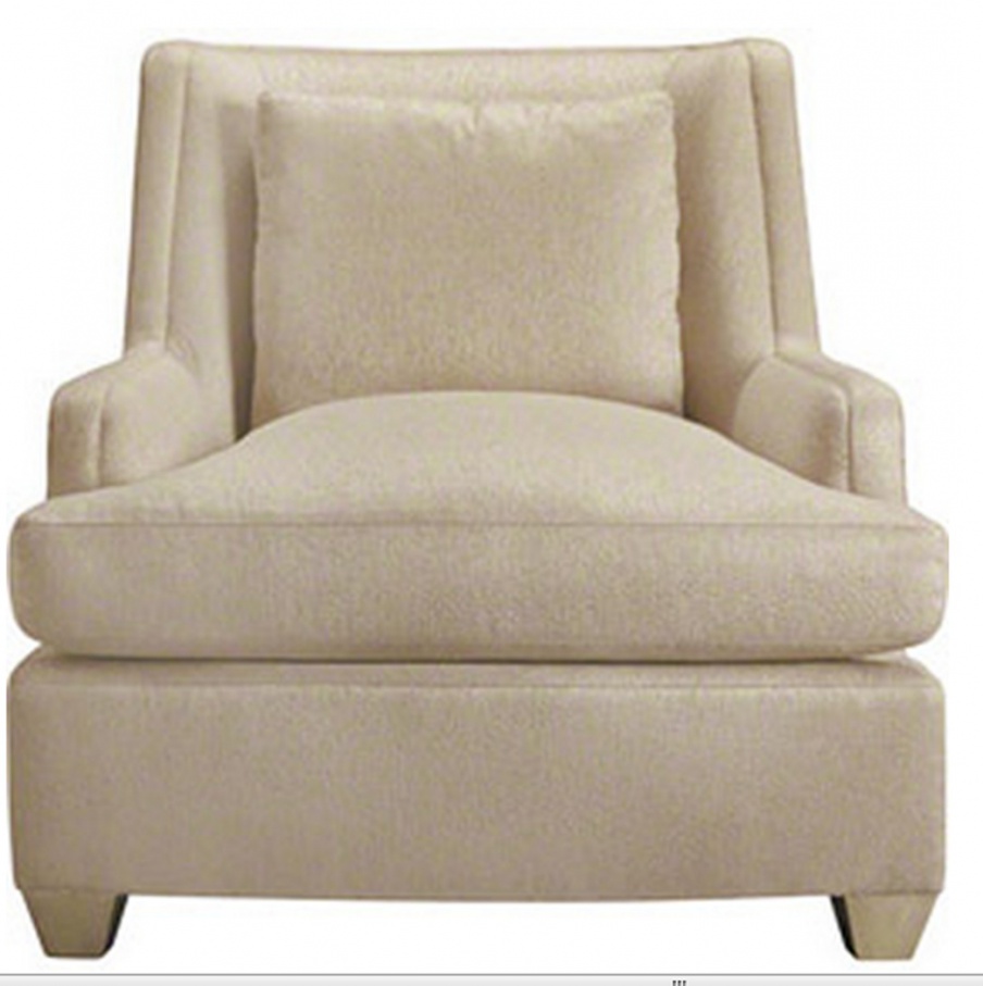 The high-backed chair, Barbara Barry