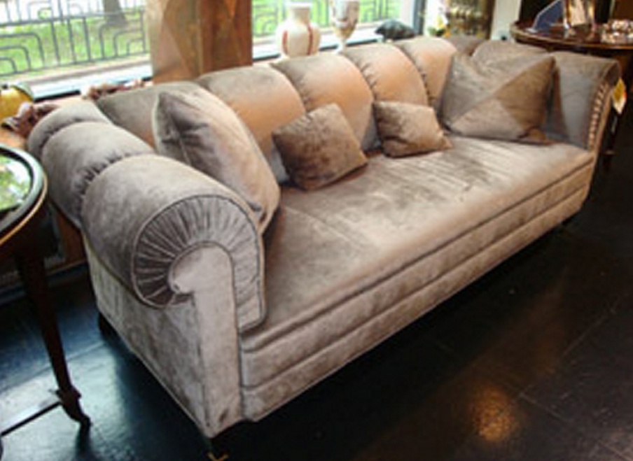 Sofa with curved backrest, PARIS SOFA Barbara Barry Luxury furniture MR