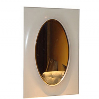 Mirror oval Barbary Barry