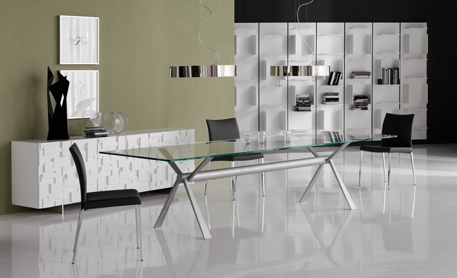 Dining table Scrivanie X3, Cattelan Italia