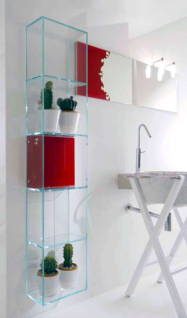 Rack glass Fissa Alixir, Moda