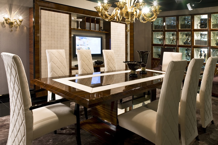 Set for the dining room Dolcevita, Minotti Collezioni