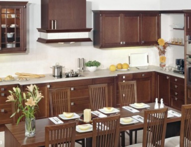 Kitchen ADRIANA Erle Mocca, Sachsenkuchen