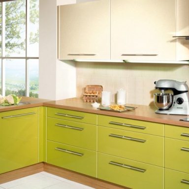 Kitchen (kitchen set) MAJA pistachio