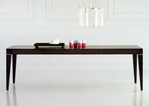 Dining table with rectangular top, Past ... 