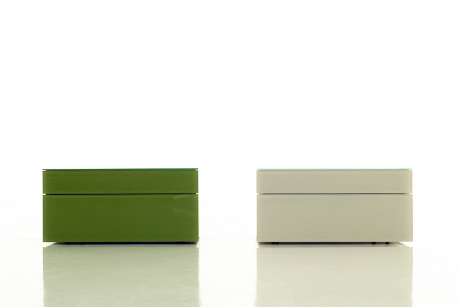 Bedside table Boxes out of wood, Porro Luxury furniture MR