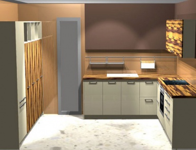 Kitchen 3 Kitchen, Bauformat