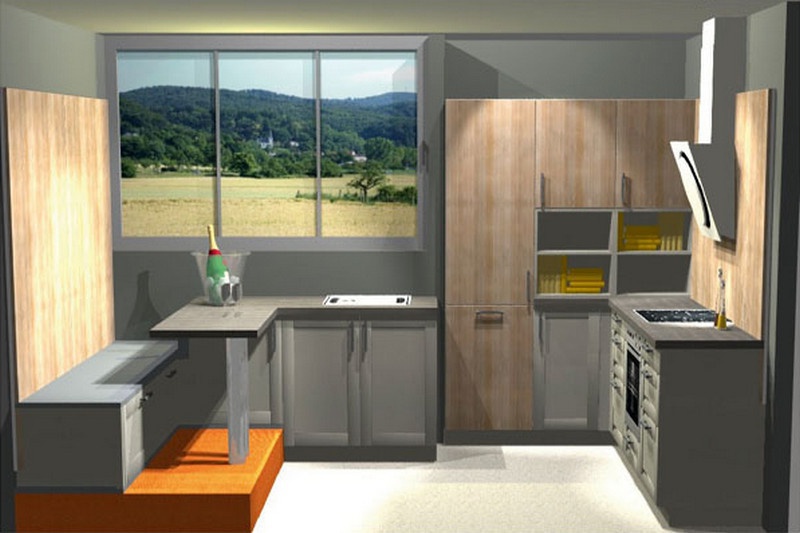 Kitchen 9 Kitchen, Bauformat