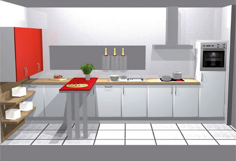 Kitchen 26 Kitchen, Bauformat