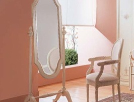 Floor standing mirror frame in curly Ascot Specchiera psiche - Pellegatta