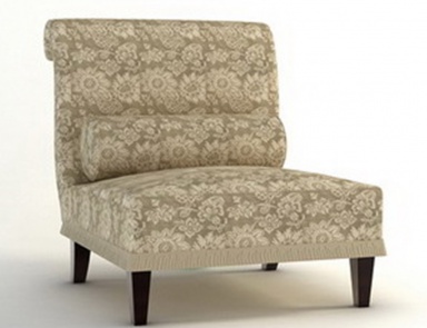 The high-backed chair, Barbara Barry