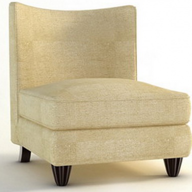 The side chair Barbara Barry