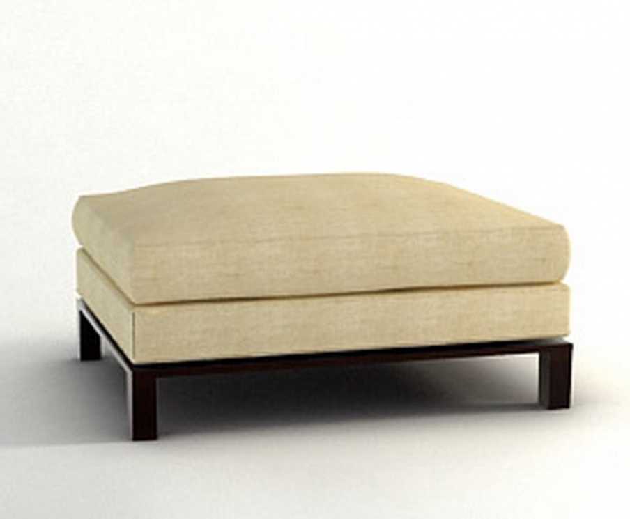 Stool on wooden legs, Barbara Barry