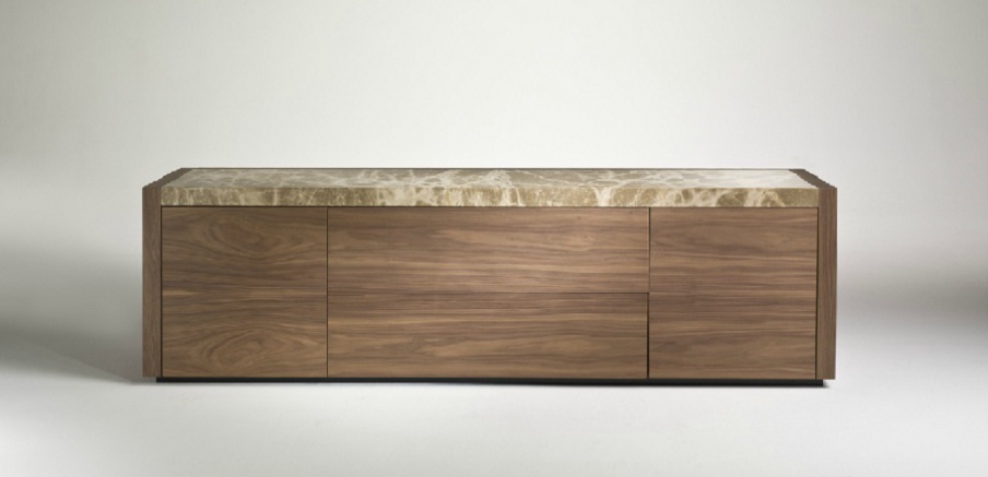Dresser with marble top Materica, I4 Mariani