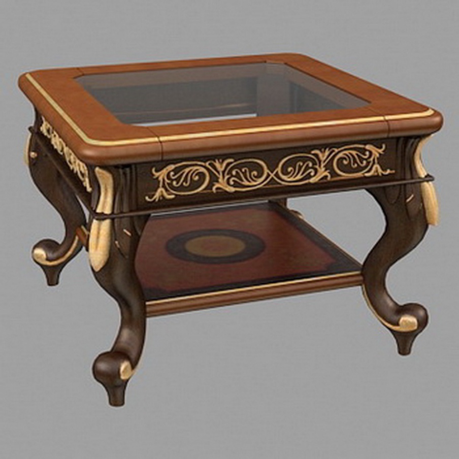 A coffee table, Barbara Barry