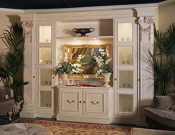 Library Cabinet for TV Mobile "Capitelli" - DOLFI