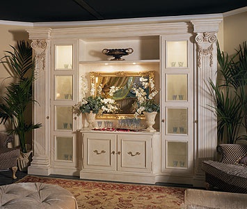 Library Cabinet for TV Mobile "Capitelli" - DOLFI