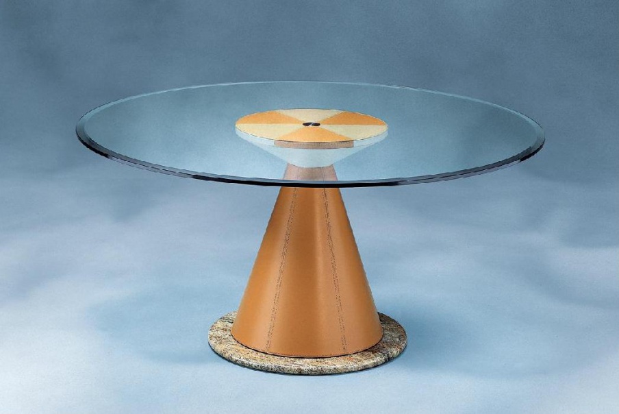 Table with round top Hellenia, I4 Mariani