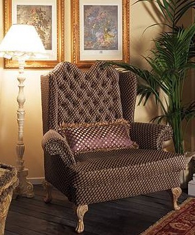 The high-backed chair Adelaide, DOLFI