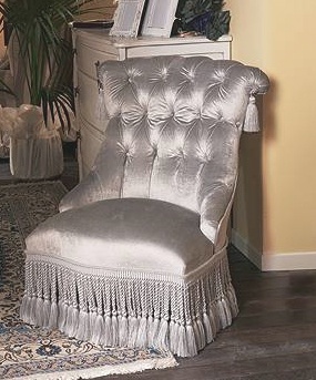 The high-backed chair Clotilde, DOLFI