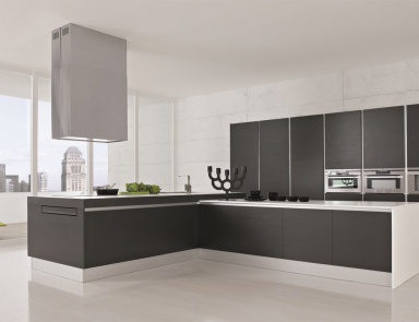 Kitchen with built in appliances, City, Doimo Cucine