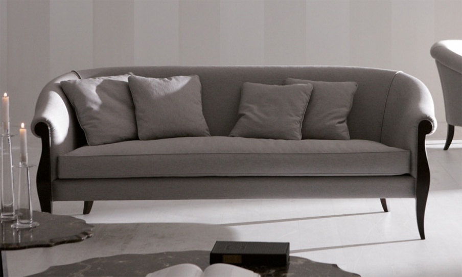 Sofa with fabric upholstery Siebel, Opera Contemporary