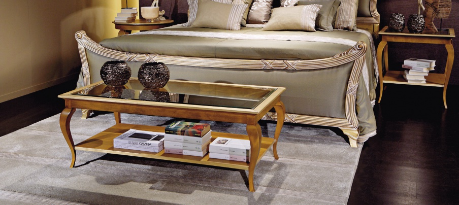 Coffee table with glass top Prestige, Medea