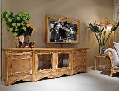 The drawers under the TV Prestige 