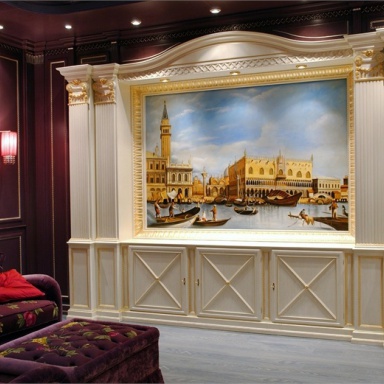 Wall for TV Giorno Hilton 