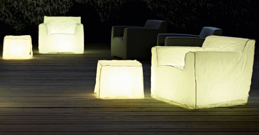 The armchair InOut 101 101L, Gervasoni