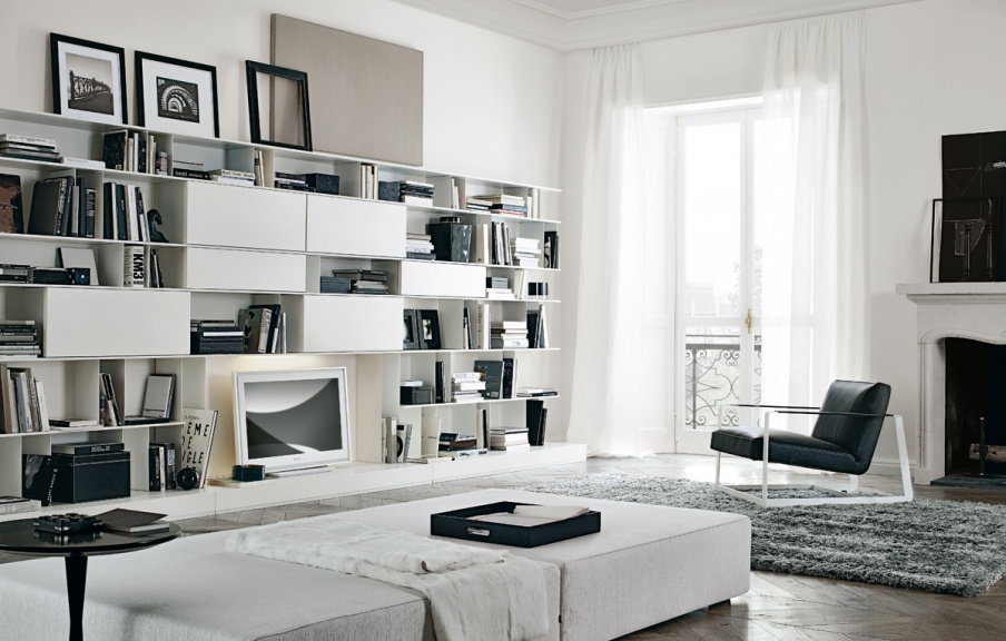 Modular storage system, Skip - Poliform