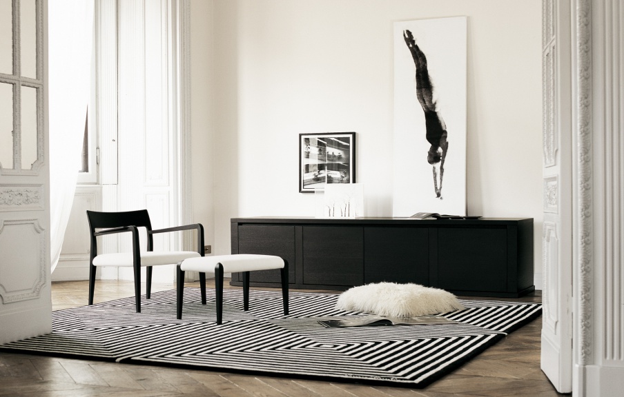 Stand of rectangular Teia, Poliform