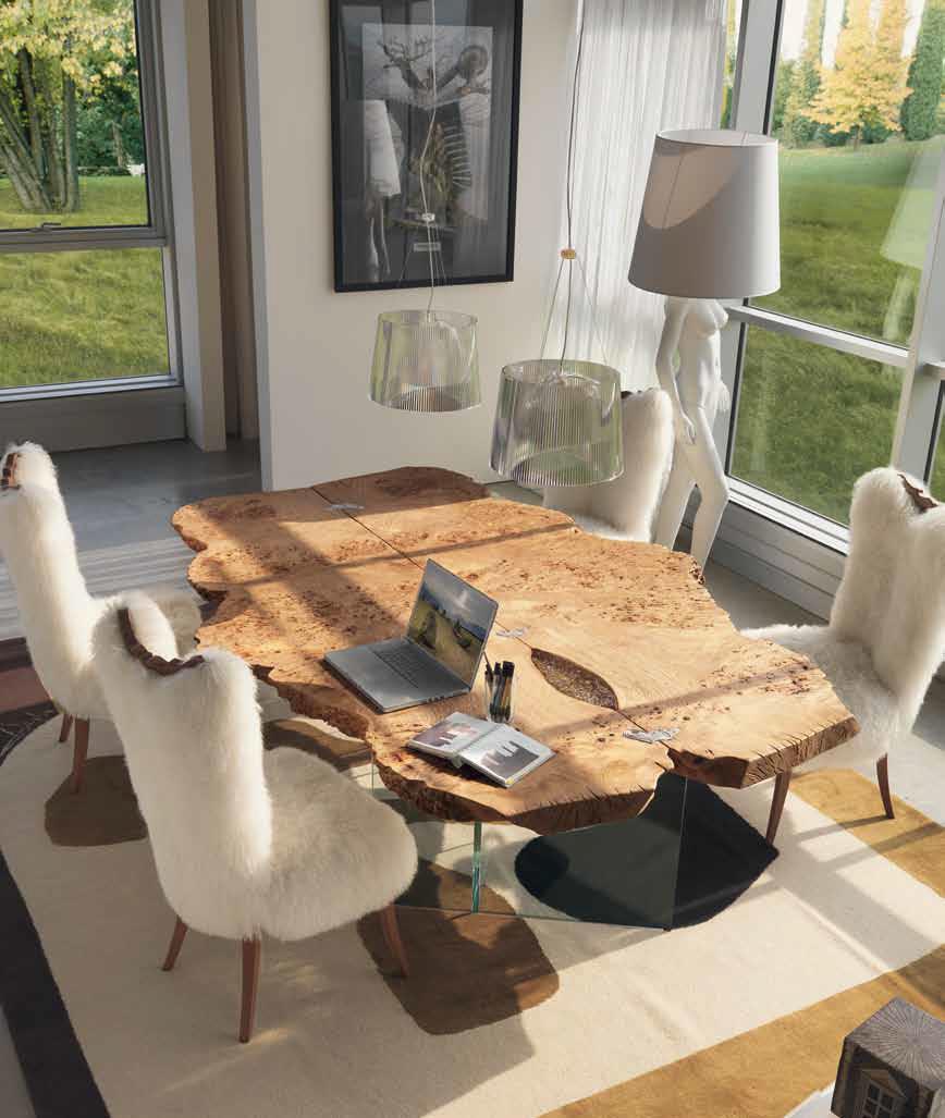 Sidney dining table, Bizzotto