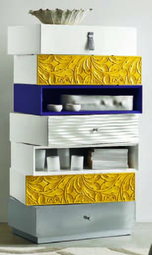 Chest of drawers With Weekly, Bizzotto