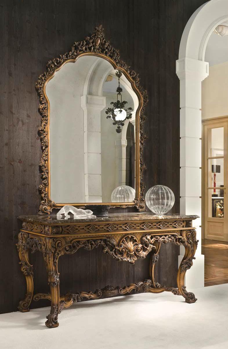 The console on high legs, Annibale Colombo