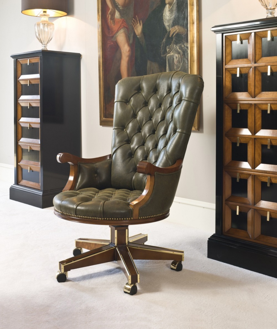 Desk chair on wheels, Annibale Colombo