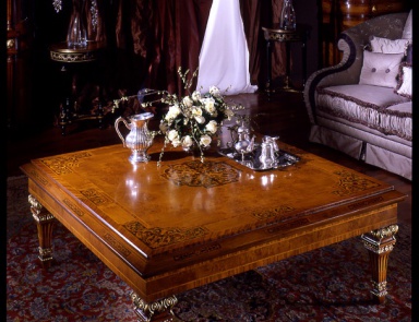 Coffee table with square top, Armando Rho
