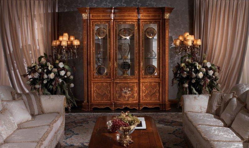 Showcase with glazed doors, Armando Rho