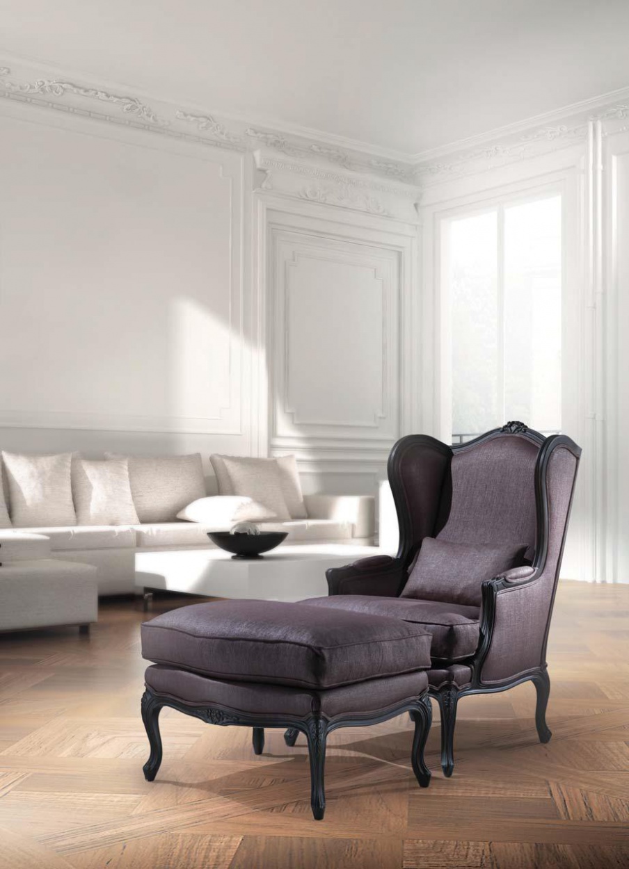 Mediterraneo chair with a high back Mediterraneo, Angelo Cappellini