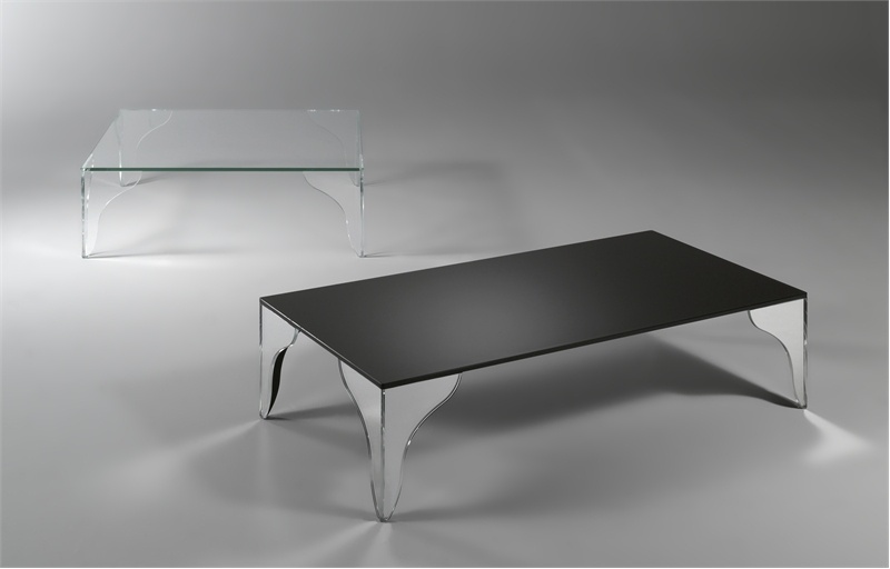 Glass coffee table'amis Louis, Reflex Angelo