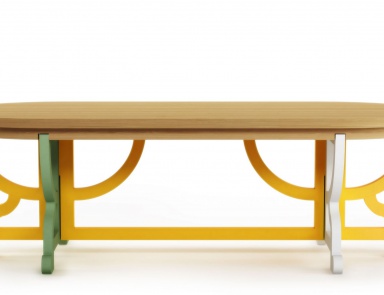 Table Paper Table Patchwork, Moooi