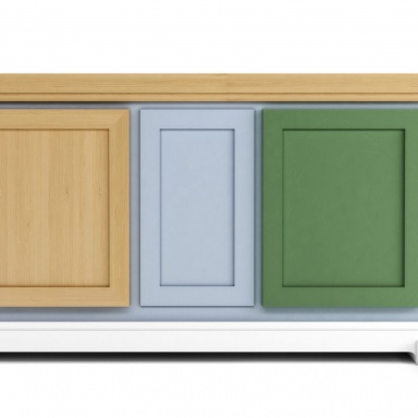 The Paper Buffet Patchwork Sideboard