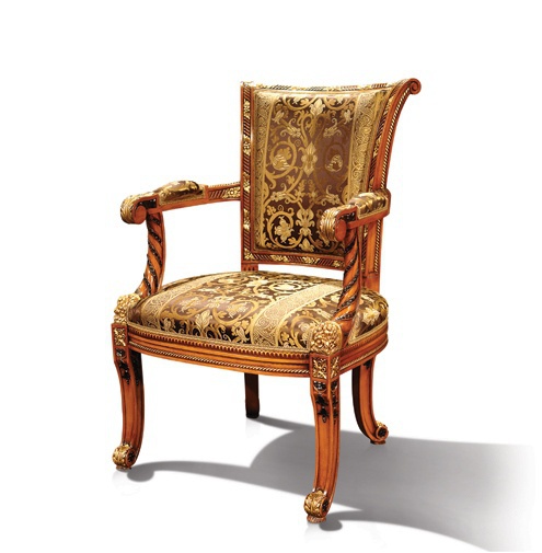 Armchair in classic style, Ezio Bellotti